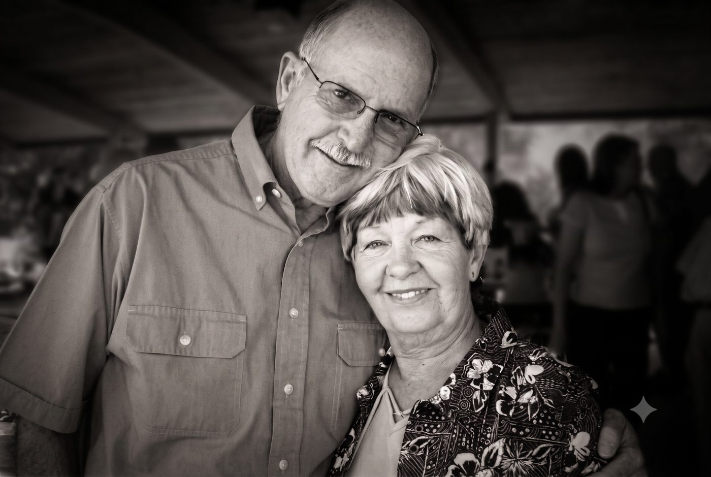Grandma Jeneel Johnson and Grandpa Dick